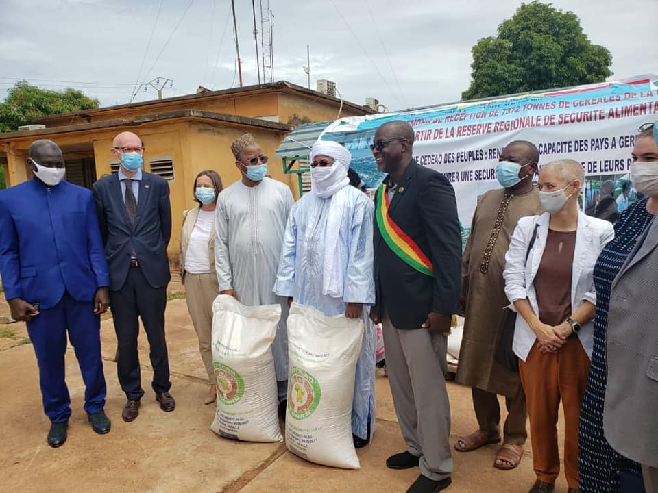 Situation alimentaire difficile des ménages les plus vulnérables : la Cedeao met à la disposition du Gouvernement malien 7372 tonnes de céréales